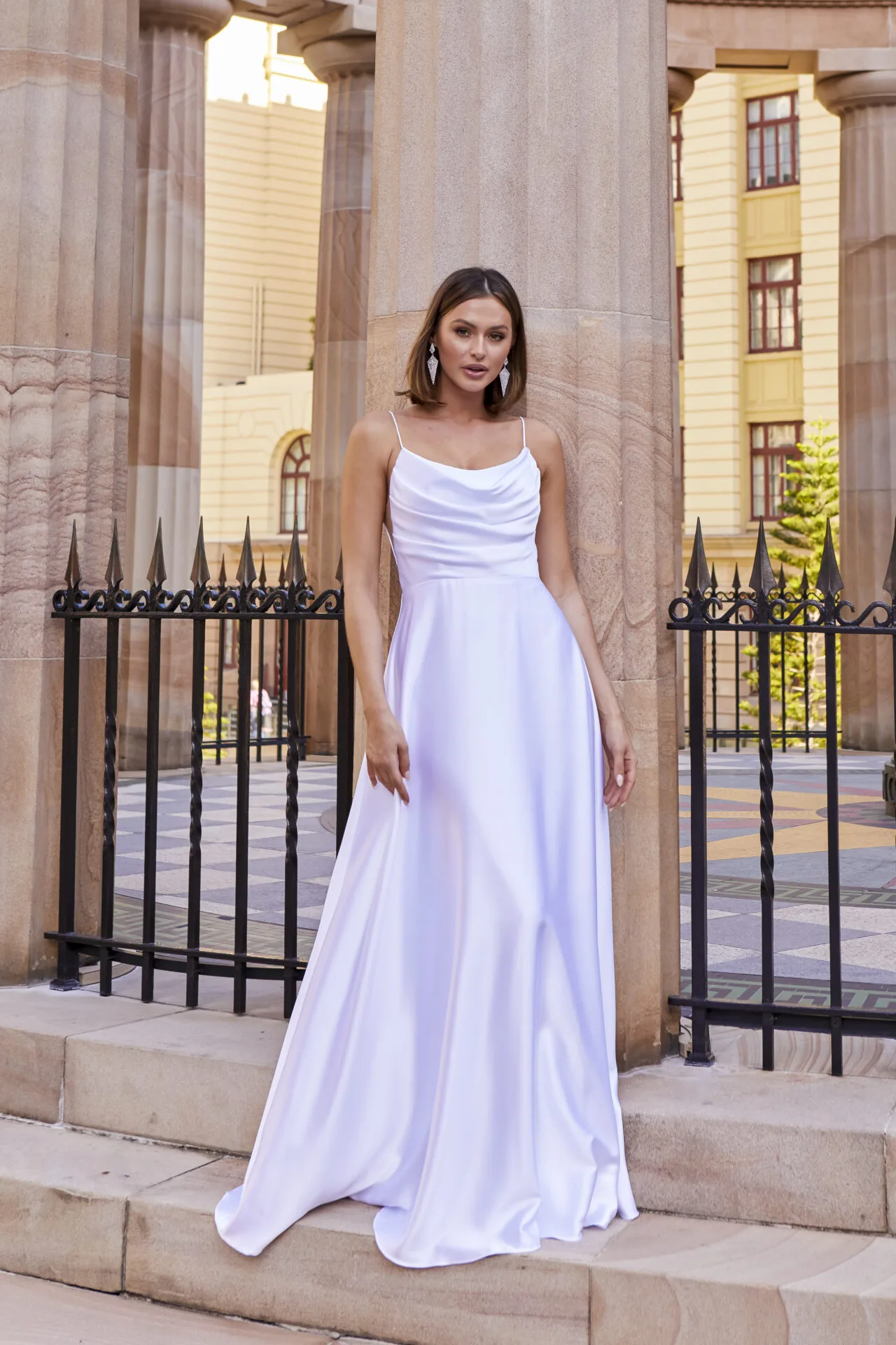 Tania Olsen Designs PO944 Esther Debutante gown in pure white