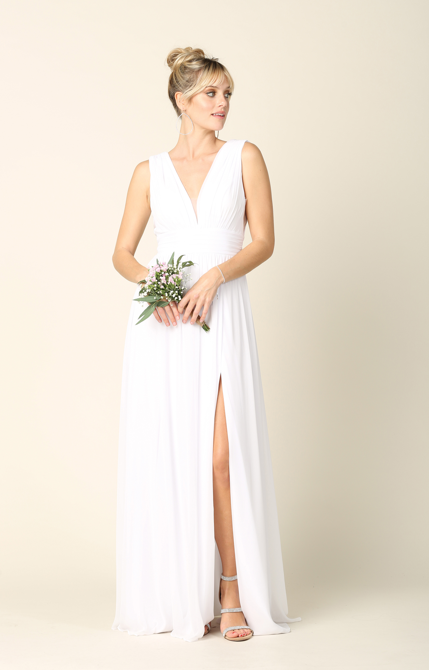 Wendy-Ann T9233 Bridal Gown in off white