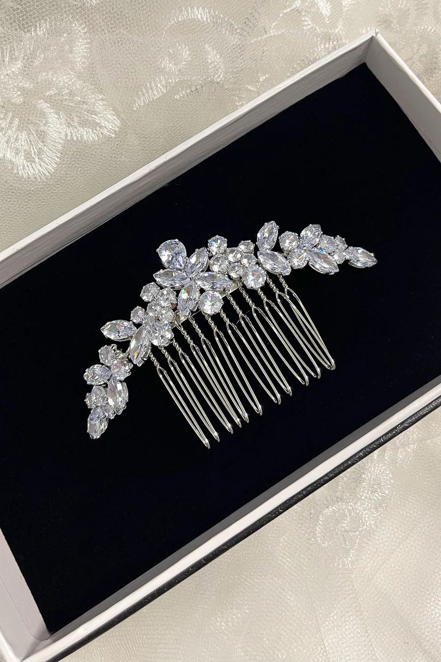 Windsor Jewellery Adriana Crystal Hair Comb