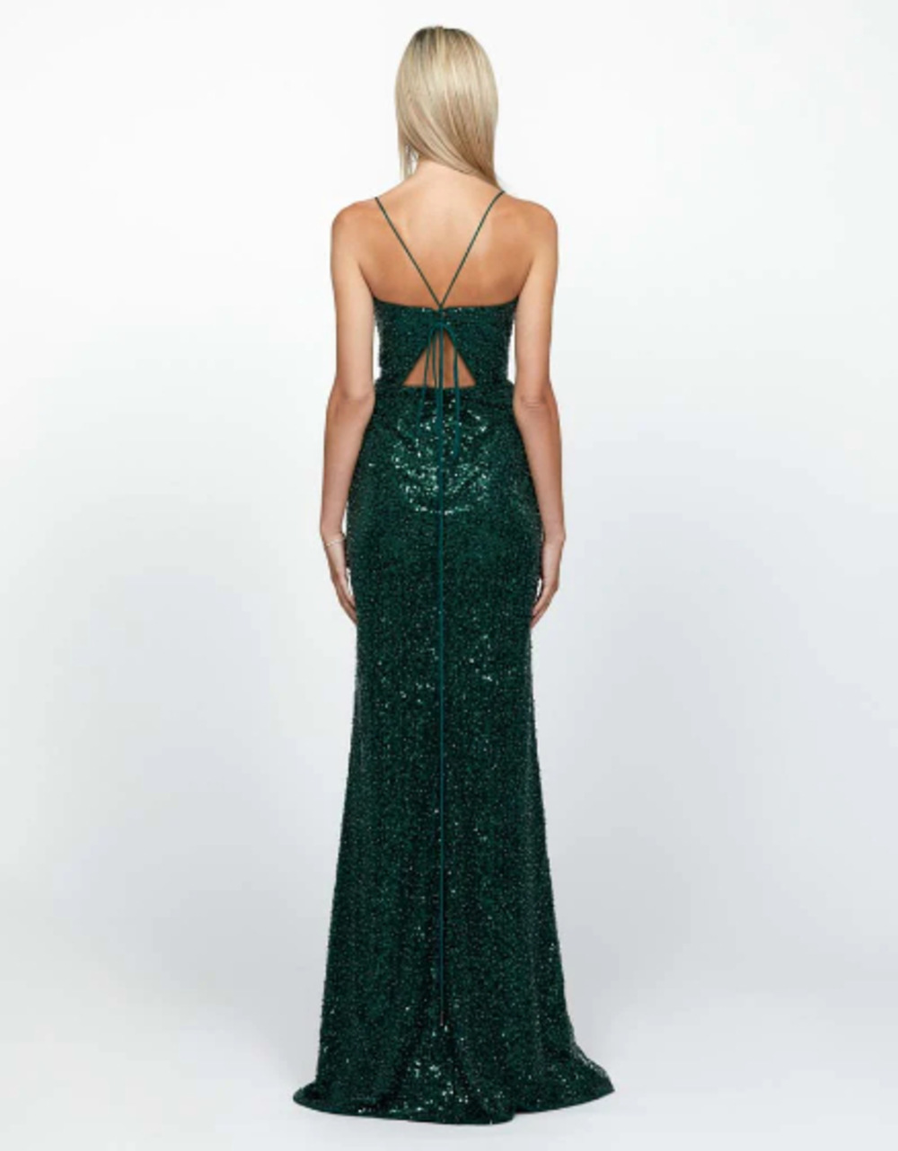 Pamella Lace Up Back Gown B65D14L - Image 3