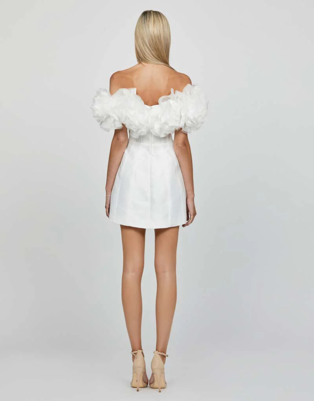 Bariano - Nikkita Ruffle Off Shoulder Mini BL65D17S - Image 3