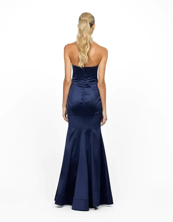 Agape Strapless Flared Gown B55D24L - Image 3