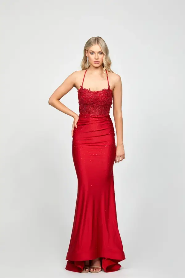 Alamaya Scooped Gown B73D81L - Image 3