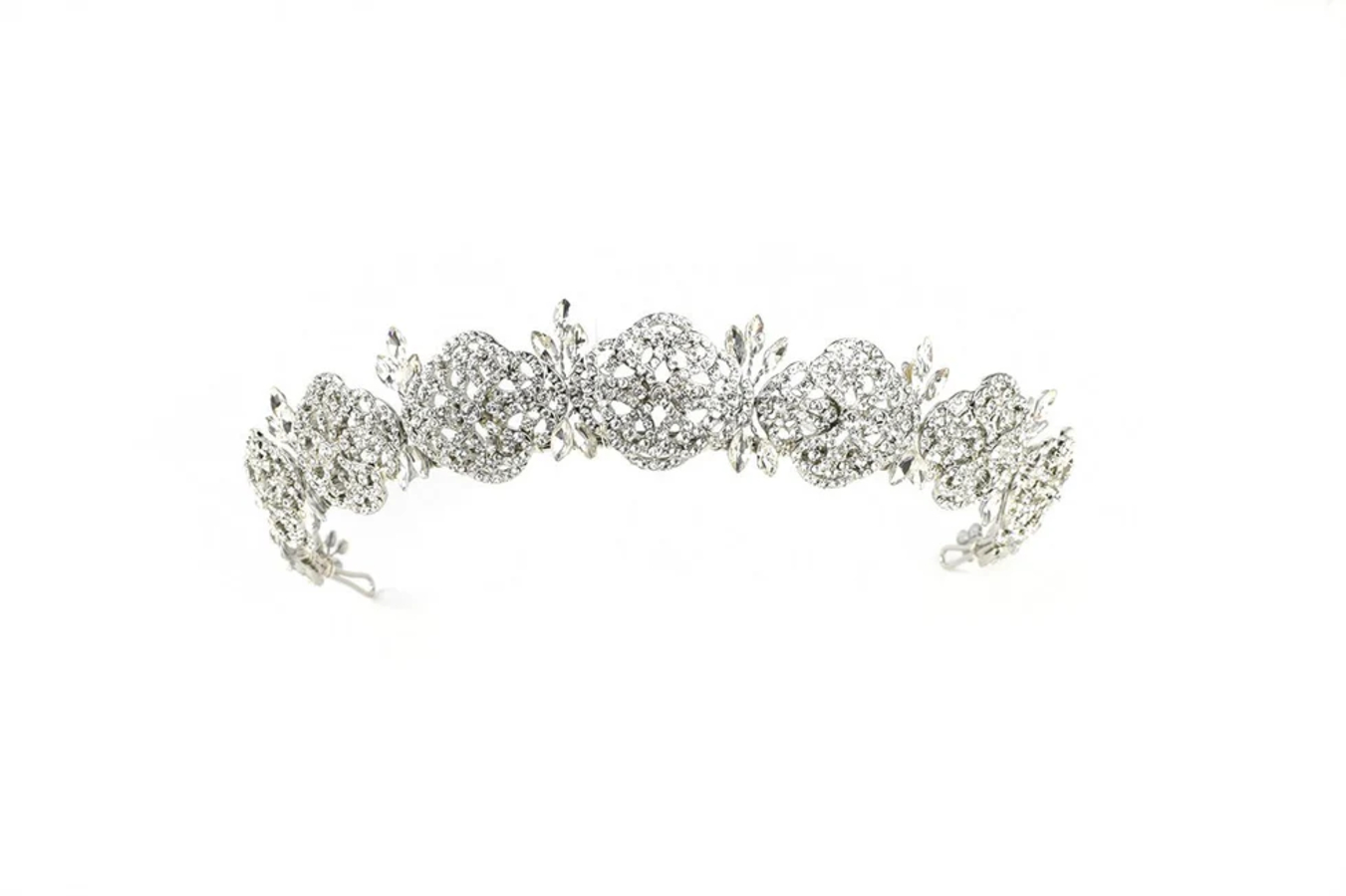 Meghan Bridal Headband WF444 - Image 2