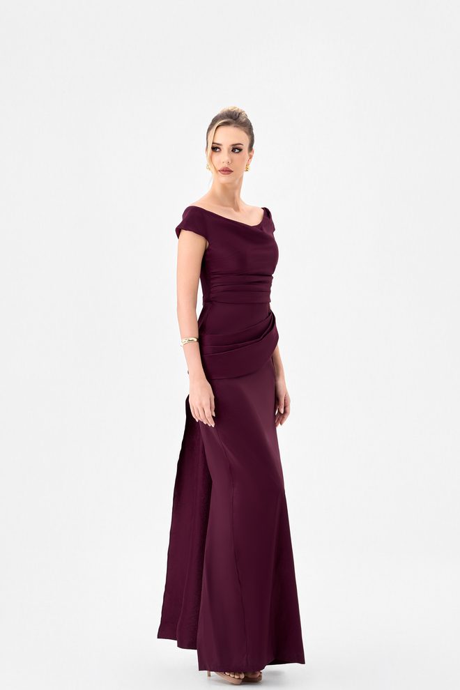 Wallace Off Shoulder Gown B85D0401 - Image 2