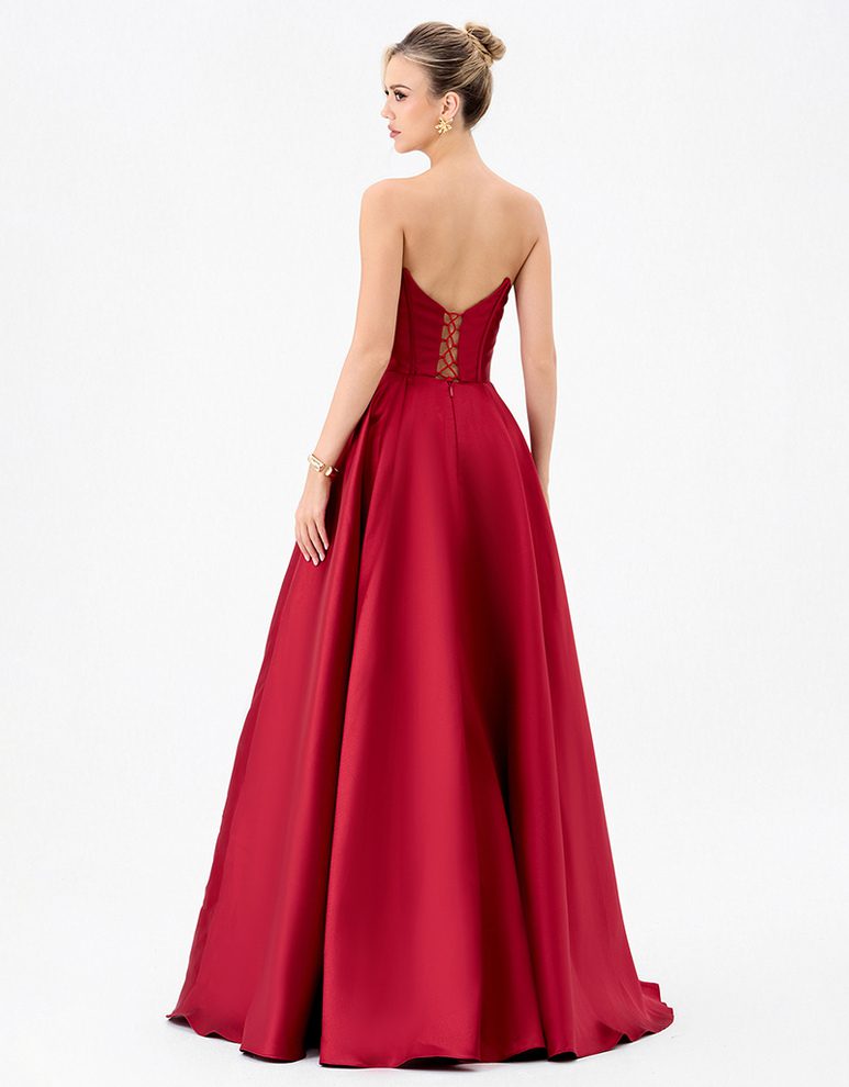 Deeba Strapless Ballgown B84D0424 - Image 2